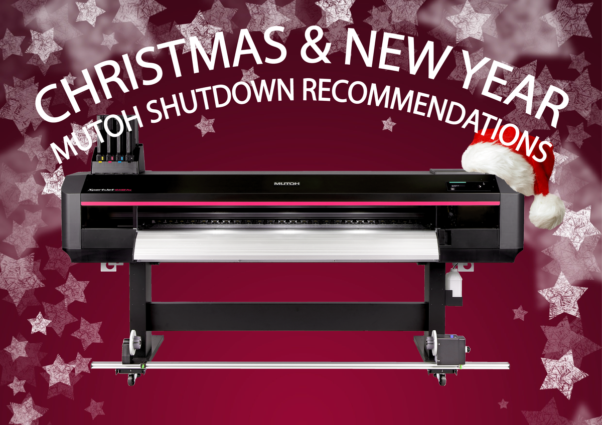 Christmas & New Year Mutoh Shutdown Recommendations