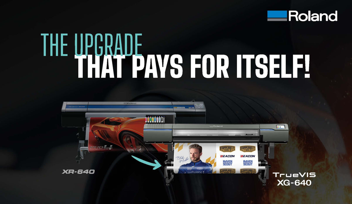 Roland TrueVIS XG-640: Save $1,447/Month on Ink