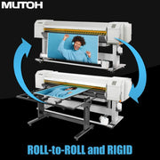Mutoh ValueJet 1638UH Mark II Hybrid UV-LED Printer 64"