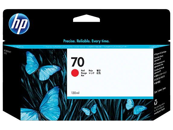 HP 70 DesignJet Ink 130ml – Z2100/Z3100/Z3200 Printer Ink