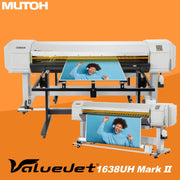 Mutoh ValueJet 1638UH Mark II Hybrid UV-LED Printer 64"