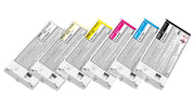 A set of Mutoh UH21 UV Inks in 220ml cartridges, including multiple colors.