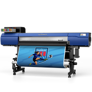 Roland TrueVIS FC digital printing machine on a white background