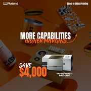 Roland DG VersaOBJECT MO Series Flatbed UV Printers