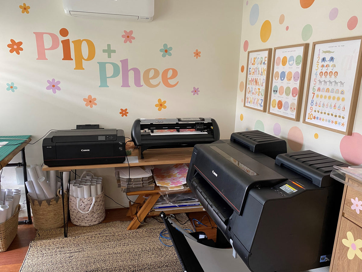 Pip + Phee add another Canon & Mutoh to their Studio!