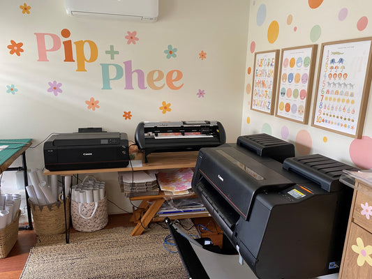 Pip + Phee add another Canon & Mutoh to their Studio!