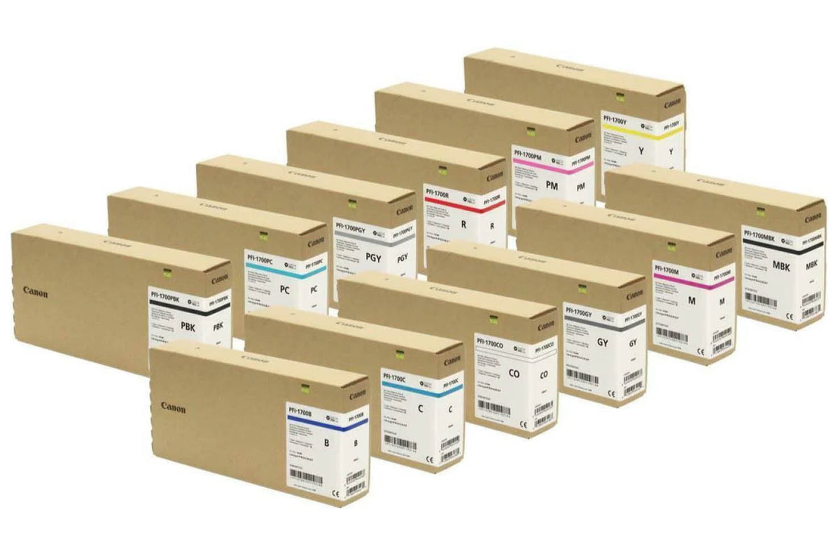 Maximizing Printing Excellence with Canon PFI-1700 Lucia PRO Ink 700ml