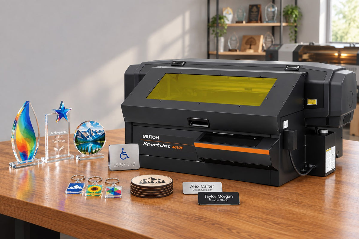Mutoh XpertJet 461UF UV-LED  A3+ 6 Colour Large Format Printer