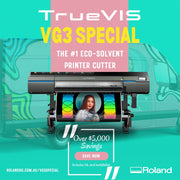 Roland DG TrueVIS VG3-640, VG3-540 Eco-Solvent Printer & Cutter