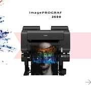 Canon ImagePROGRAF iPF PRO-2600 24" 12 Colour Photographic Large Format Printer