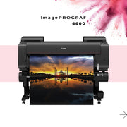 Canon ImagePROGRAF iPF PRO-4600 44" 12 Colour Photographic Large Format Printer