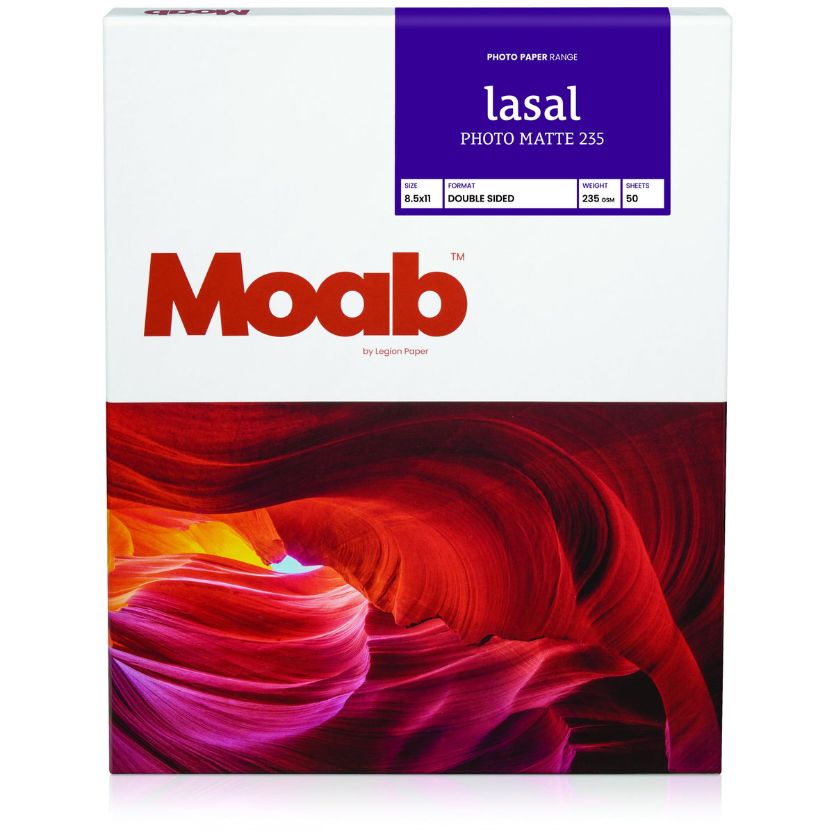 MOAB Lasal Photo Matte 235gsm - Sheets