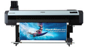HydrAton 1642 water-based UV printer displaying a surfer on a board.