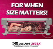 Mutoh ValueJet 2638X Eco-Solvent 102" Large Format Printer