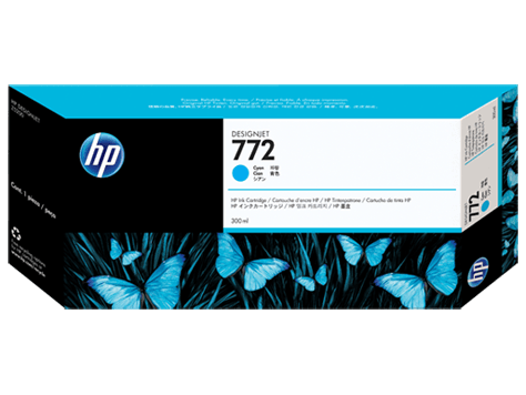 HP 772 DesignJet Ink 300ml – Z5200 & Z5400 Printer Ink