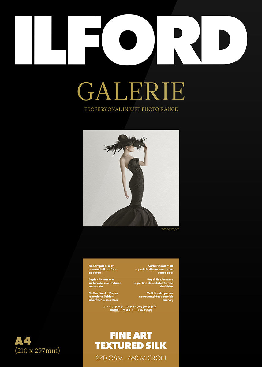 Ilford Galerie Fine Art Textured Silk 270gsm - Rolls