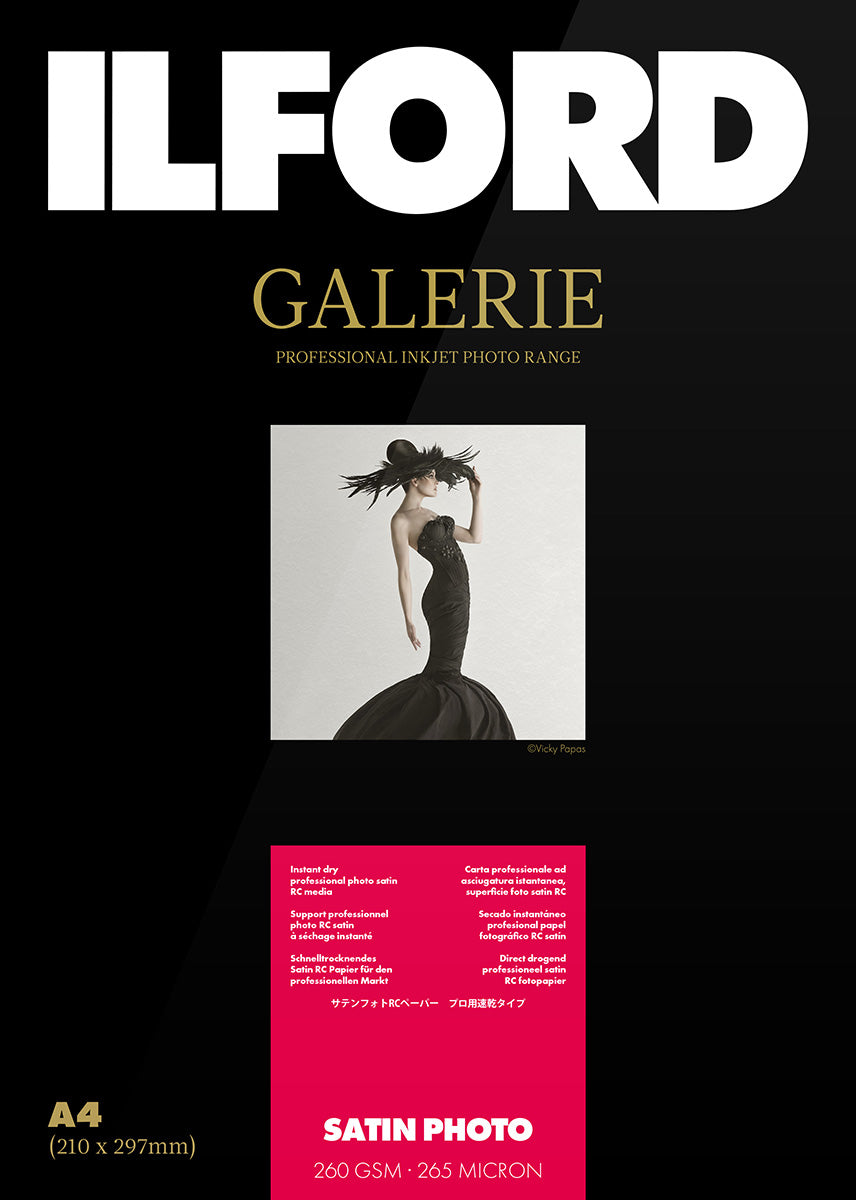 Ilford Galerie Satin Photo 260gsm - Sheets
