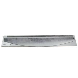 A silver IDEAL Guillotine knife and bar set for kitchen use.