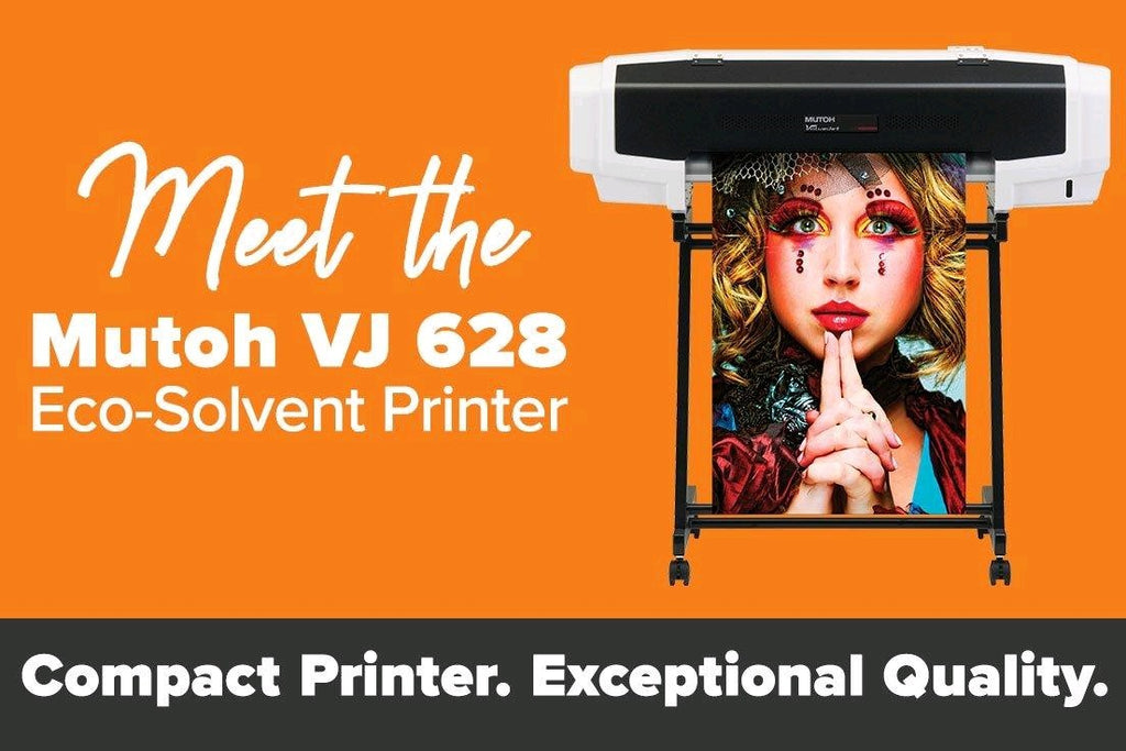Mutoh ValueJet 628 Eco Solvent 24 8 Large Format Printer Total Image